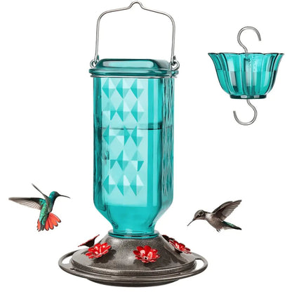 💥Last Day Sale 49% Off💥24oz Leak Proof Glass Hummingbird Feeder with Ant Moat 🔥BUY 2 FREE SHIPPING