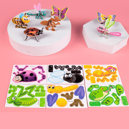 💥Last Day Sale 49% Off💥🧠Smart 3D Assembly Challenge Insect Puzzle - Create Freely Anytime